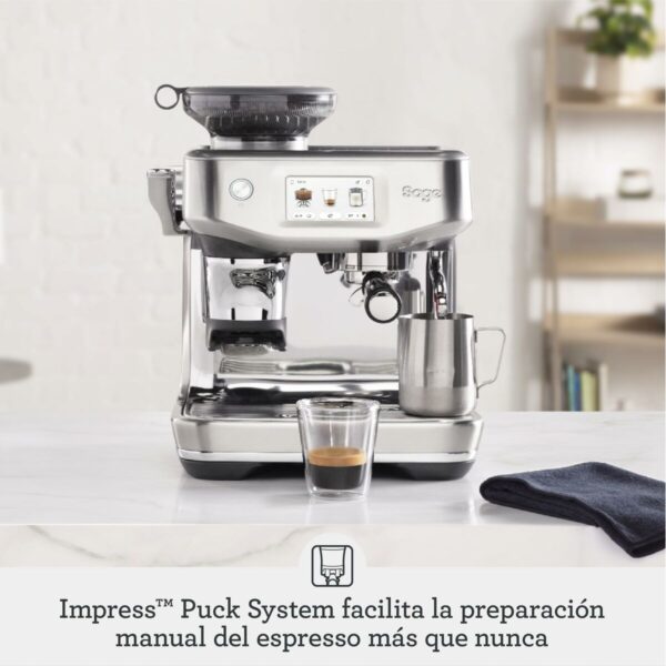 Superautomatic Coffee Maker Sage SES881BST4FEU1 Black Steel 1700 W 2 L 340 g 480 ml - Image 2