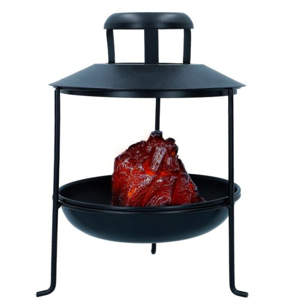 Brazier Ambients LED Light Charcoal Ornamental 22 x 30 x 22 cm (2 Units) - Image 2