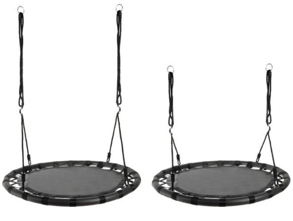 Stork's nest swing 100 cm black - Image 2