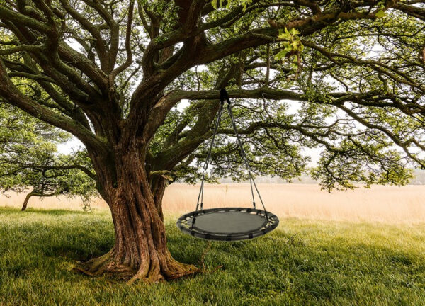 Stork's nest swing 100 cm black - Image 9