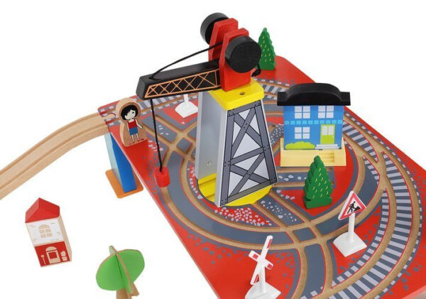 Wooden train - battery operated train - Image 14