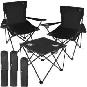Fishing table + two chairs 25468