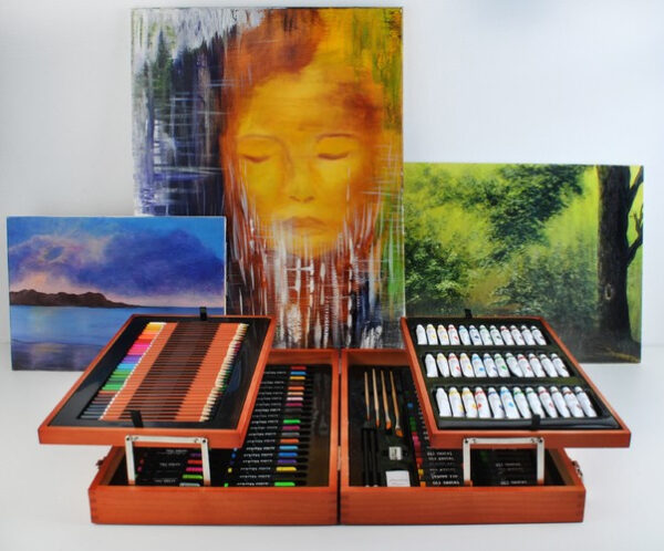 Painting set 174pcs in a case - Image 16