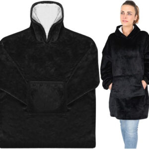 XXL sweatshirt - black blanket