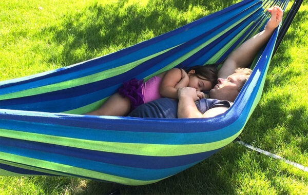 Hammock without spreader bars Iso Trade multicolour 150 kg 240 x 150 - Image 10
