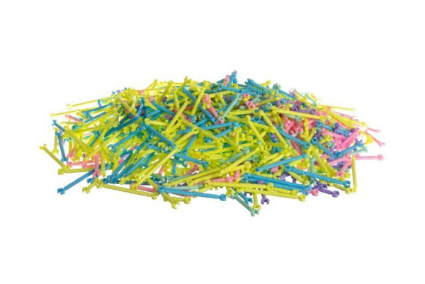 Blocks - straws - construction figures - 1000 pcs - Image 3