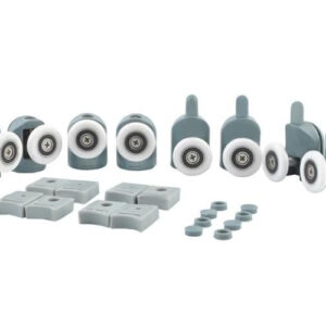 Shower cabin wheel - set of 8