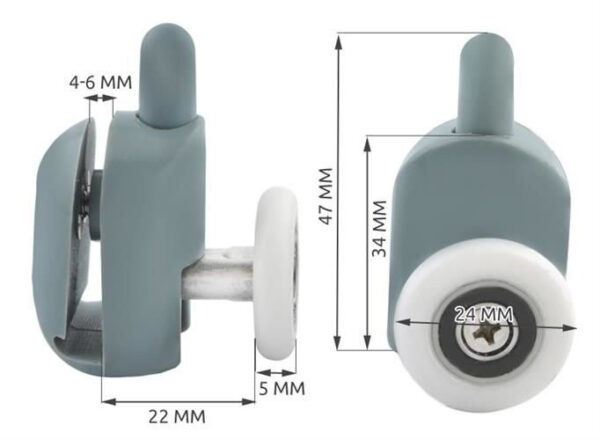 Shower cabin wheel - set of 8 - Image 3