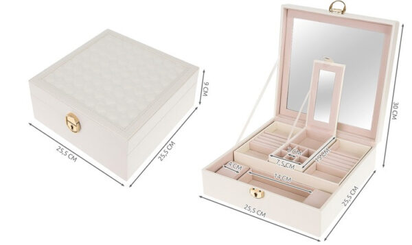 Jewelry box - white Beautylushh - Image 3