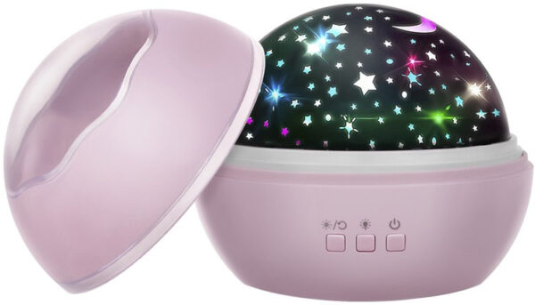 Night light with projector - pink LP16859 - Image 11