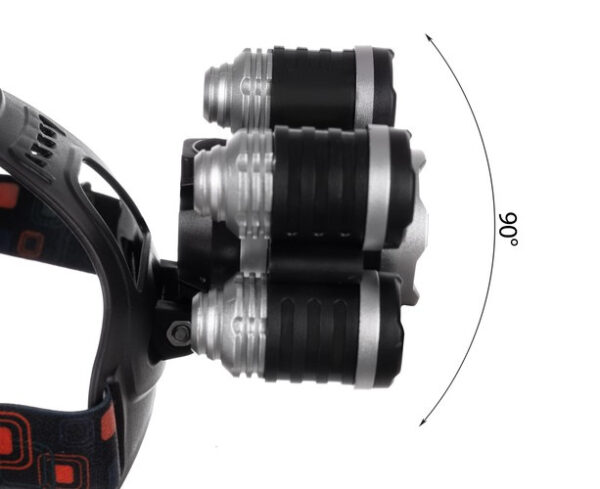 Headlamp 5 x LED T6 CREE - Image 7