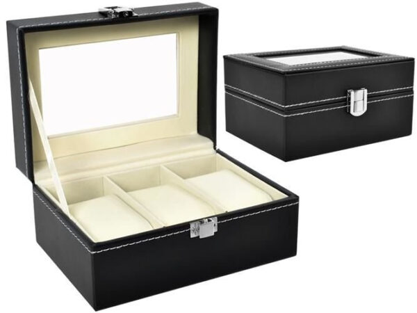 Watch organizer 3 compartments - Image 4