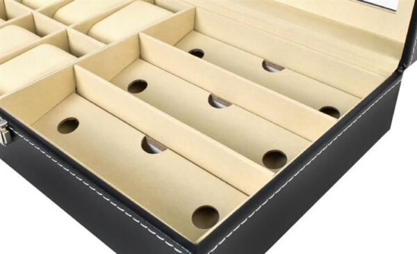 Watch and glasses organizer black - Image 8