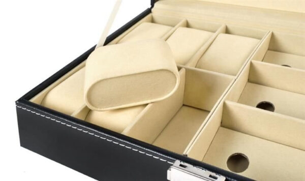 Watch and glasses organizer black - Image 9