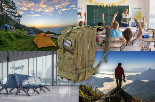 Military backpack XL green - Image 11