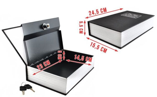 Safe - a box hidden in a book - Image 3