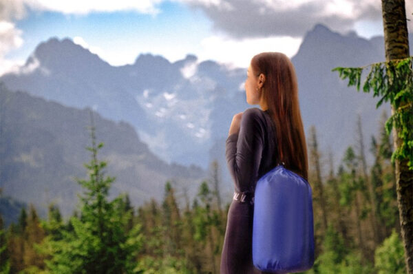 Sleeping bag - blue S10249 - Image 13