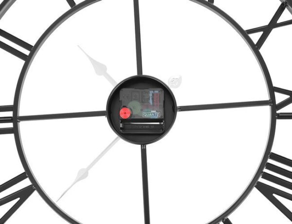Retro wall clock - black - Image 7