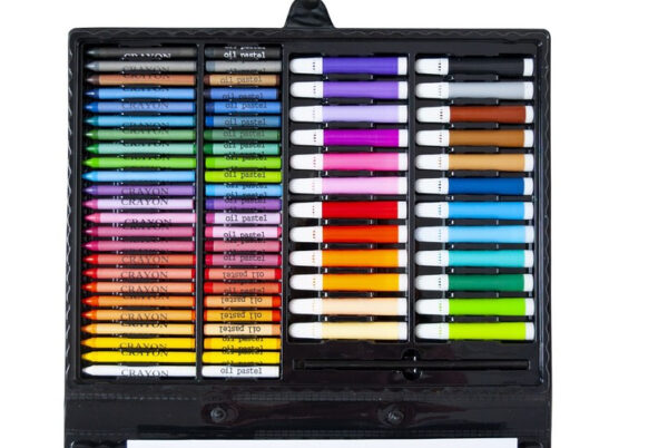 Painting set in a case 168 pcs black - Image 6