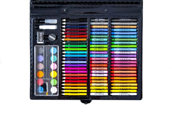 Painting set in a case 168 pcs black - Image 7